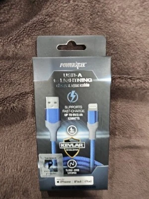 Powerxcel USB - A to lightning charge & sync cable - Image 1 of 2