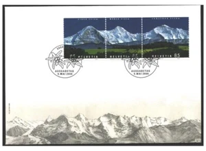 Switzerland - "SWISS MOUNTAINS ~ MOUNTAIN PANORAMA" FDC First Day Cover 2006 - Picture 1 of 6