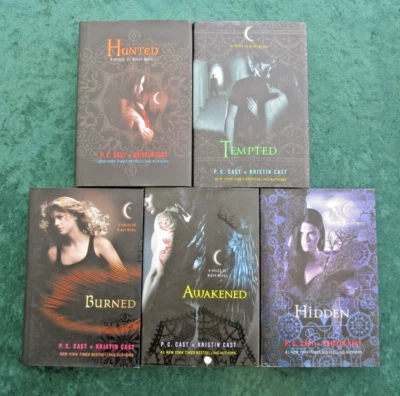LOT 5 HCDJ HOUSE OF NIGHT SERIES BY P.C.CAST + KRISTIN CAST 1ST ED; 1ST PR - Image 1 of 4