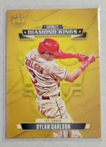 2021 Panini Diamond Kings Dylan Carlson Debut rookie  DDK-SC St. Louis Cardinals