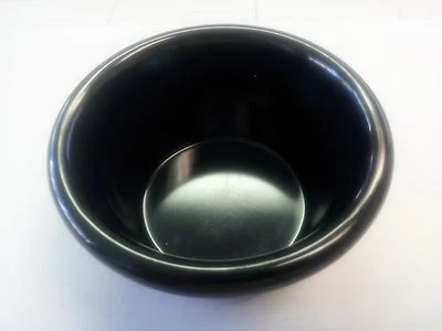 (UNO) RAMEKINS 4 OZ MANTEQUILLA SÓLIDA NEGRA/SALSAS/RESISTENTE A LA ROTURA/MICROONDAS Foto 1 de 2