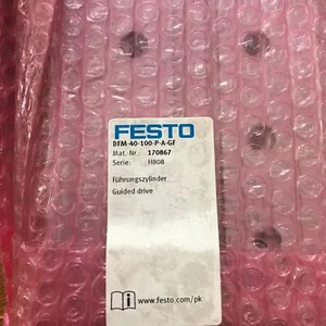 New One Festo DFM-40-100-P-A-GF 170867 Cylinder Expedited Shipping - Bild 1 von 2