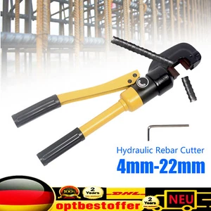 Cortador de pernos hidráulico profesional de 13 toneladas 4-22 mm cortador manual cortador de acero - Imagen 1 de 12