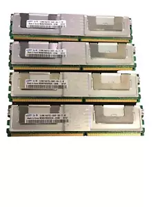 LOT OF 4 Samsung M395T6553EZ4-CE66 512MB DDR2 Server RAM Memory - Picture 1 of 3