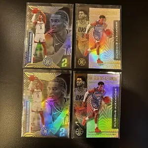 2019-20 x 2021-22 Panini Illusions Shai Gilgeous-Alexander 4 Base Mint OKC SGA - Picture 1 of 2