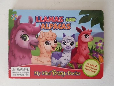 My Mini Busy Board Book - Llamas And Alpacas 2019 Erika White Phidal - Image 1 of 4