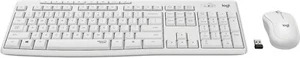 Logitech MK295 Kabellose Maus und Tastatur Kit, Layout Französisch Azerty, Weiß - Bild 1 von 2