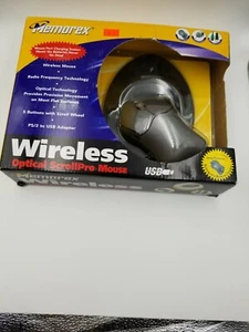 Memorex  Optical ScrollPro Mouse SE 5 Buttons with USB to PS/2 Adaptor - Picture 1 of 3