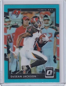 2017 Panini Donruss Optic Light Blue Prizm #39 DeSean Jackson 243/299 BUCS - Picture 1 of 2