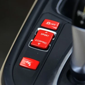 Red For BMW 1 2 3 4 Series F20 F22 F30 F32 13-19 Gear Shift Button Cover Replace - Bild 1 von 10