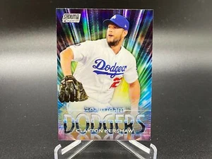 2020 Stadium Club Chrome CLAYTON KERSHAW BEAM TEAM BT-17 LOS ANGELES DODGERS - Picture 1 of 1