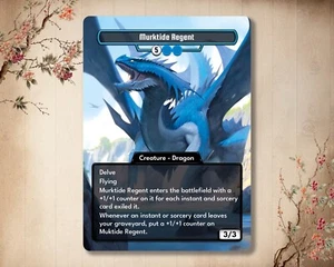 Murktide Regent - High Quality Custom Card  [ Alternative Custom Art ] - Picture 1 of 1