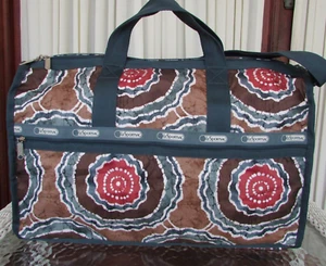 LeSportsac große Weekender Batik Reisetasche Gepäck Seesack RAR Neu mit Etikett - Bild 1 von 10
