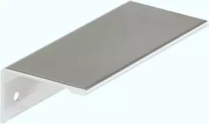 Cabinet pulls drawer pull handles 3.75" satin nickel silver aluminum 10 pack - Picture 1 of 6