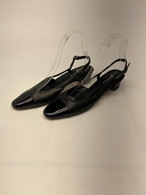 Tacón VANELi para mujer de cuero negro Aliz talla 8 Foto 1 de 4