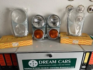 NEU NOS Mercedes 600 W100 BOSCH Leuchteinheit Scheinwerfer L+R US Headlights OEM - Picture 1 of 24