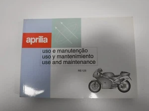 Aprilia RS125 Owner's Manual 2000 (New!) - Picture 1 of 4