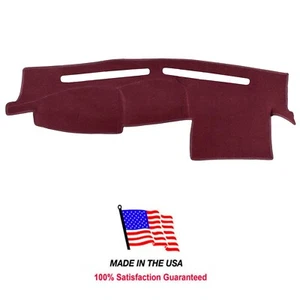 Burgundy Carpet Dash Mat Compatible with Isuzu Pickup 2006-2008 USA Made - Picture 1 of 11