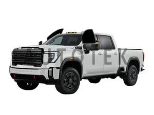 Precut Windows Tint For GMC Sierra 2500 Crew Cab 2020-2025 (Front Doors) - Picture 1 of 11