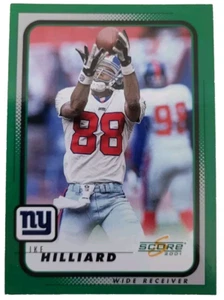 2001 Score Football Card #134 Ike Hilliard New York Giants (D2 - Picture 1 of 2