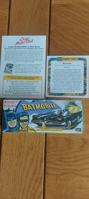 Corgi Model Club Reissue 267 Batmobile Matt Black Exclusive Club Edition - Image 1 of 3