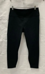 Fabletics Women's Black High Waisted Solid Powerhold 7/8 Leggings - Size XL - Picture 1 of 5