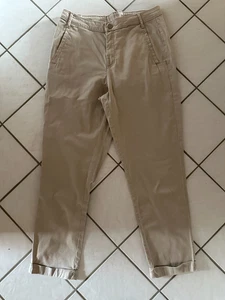 VILA Chino Hose Noos Gr.42 beige creme leicht schimmernd Umschlag - Bild 1 von 2