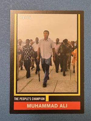 MUHAMMAD ALI 2021 Topps The People's Champ Black #47 The People's Champion 49/56 - Image 1 of 4