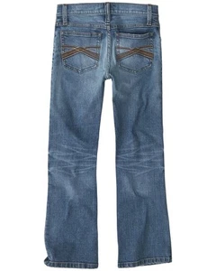 Wrangler Boys' 20X Little Wright 42 Vintage Bootcut Stretch Denim Jeans - - Picture 1 of 4