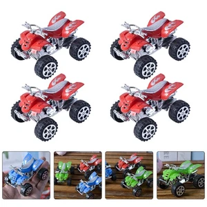 6 Pcs Mini Four-wheeler Model Children Inertia Small Car Plaything Vehicle - Picture 1 of 12