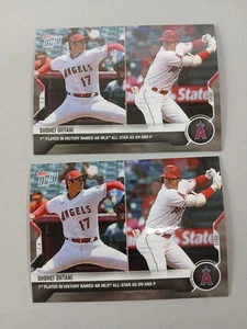 2X - 2021 Topps Now SHOHEI OHTANI 1er All-Star ASG como DH y lanzador #457 - Imagen 1 de 2