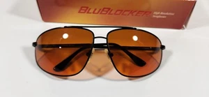 BLUBLOCKER SPORT SONNENBRILLE WRAP METALL MODELL 2715  - Bild 1 von 17