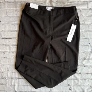 Calvin Klein Highline Hose Damen 8 Neu Neu mit Etikett Büro Arbeit formell Veranstaltung spitz zulaufend - Bild 1 von 14