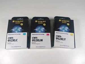 Cartridge World 3 Ink Cartridges Replacements for HP 950XL Cyan Magenta Yellow - Picture 1 of 1