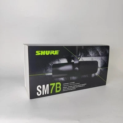 NUEVO Micrófono de Transmisión Vocal Dinámica Cardioide Shure SM7B Foto 1 de 4