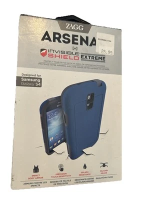 Funda ZAGG Invisible Shield Extreme - Azul para Samsung Galaxy S4 Foto 1 de 2