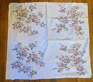 Vintage schöne Wilendur Tischdecke Floral 31 3/4" kleiner Tisch - Bild 1 von 5