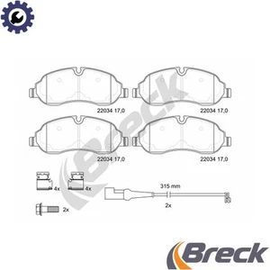 Bremsbelagsatz Scheibenbremse 22034 00 703 00 für FORD TRANSIT/CUSTOM/V362/Bus/V363 - Bild 1 von 8