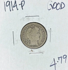 1914-P FRISEUR SILBER GROSCHEN ~ GUT ~SCHÖNE MÜNZE~ - Bild 1 von 2