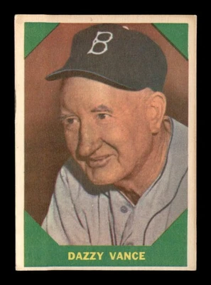 1960 Fleer #51 Dazzy Vance DP EX/EX+ X3552675 - Image 1 of 3