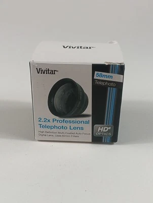 Vivitar HD4 MC AF HIGH DEFINITION 2.2X TELEPHOTO CONVERTER JAPAN OPTICS Lens - Image 1 of 4