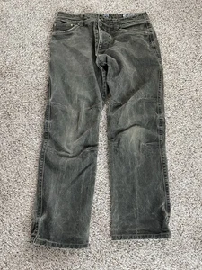 Pantaloni Ryder Kuhl Rydr vintage tinta patina nero grigio scuro 32x29 outdoor escursionismo - Foto 1 di 10