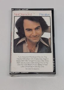 NEW Primitive by Neil Diamond (1984, Columbia) Cassette Tape *Minor Crack* - Imagen 1 de 3