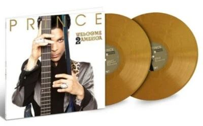 Prince • Welcome 2 America • Ltd Ed • 2xLP  GOLD Vinyl (etched) NEW UNPLAYED - Image 1 of 4
