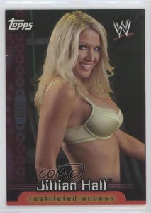 2006 Topps WWE Insider Restricted Access Divas Jillian Hall #D7