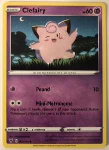 Pokemon Vivid Voltage Clefairy 63/185 NM/M  - Picture 1 of 1