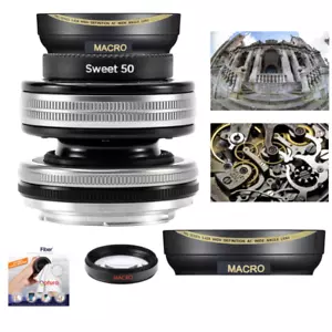 WIDE FISHEYE LENS +MACRO LENS FOR Lensbaby Composer Pro II with Sweet 50 Optic - Picture 1 of 11