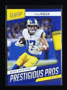Puka Nacua - 2024 Prestige Prestigious Pros #PP-PNA LA RAMS - Picture 1 of 2