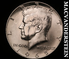 1965 Silver Kennedy Half Dollar - Choice Gem Brilliant Uncirculated  #V550