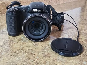 Nikon Coolpix L820 16MP Digital Camera 30x Optical Zoom Full HD Video – Black - Picture 1 of 8